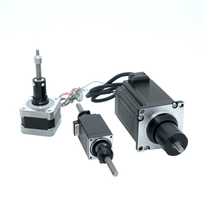 Jkongmotor kundenspezifischer Mikro-linearer Aktor Hybrid-Schrittmotor NEMA 8 11 17 23 24 34 Linear-Schrittmotor mit Schraube