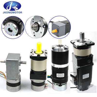 Jkongmotor 28mm-130mm/ Leistung 10W-2000W/ CE RoHS / Anpassbar / BLDC Bürstenlose Gleichspannungsmotoren Option mit Getriebecontroller