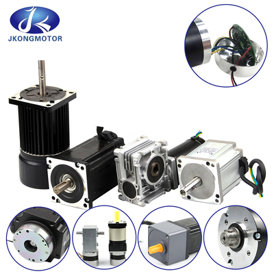 Jkongmotor 28mm-130mm/ Leistung 10W-2000W/ CE RoHS / Anpassbar / BLDC Bürstenlose Gleichspannungsmotoren Option mit Getriebecontroller