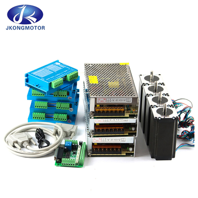 Jkongmotor Electric 1.2 Grad NEMA 8/17/23/32 3 Phase IP65 Wasserdichtes Bipolar Schrittgetriebe Motor