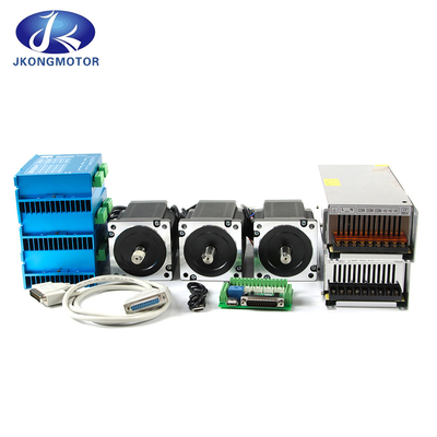 Jkongmotor Nema 11 17 23 24 34 Closed-Loop-Hybrid-Set mit integriertem Schrittmotor mit Encoder / Bremse / Getriebe
