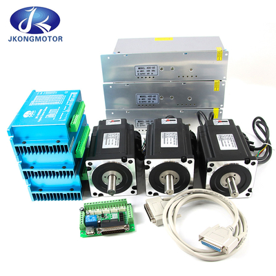 Jkongmotor Nema 11 17 23 24 34 Closed-Loop-Hybrid-Set mit integriertem Schrittmotor mit Encoder / Bremse / Getriebe