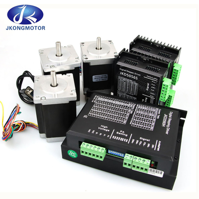 Jkongmotor Nema 11 17 23 24 34 Closed-Loop-Hybrid-Set mit integriertem Schrittmotor mit Encoder / Bremse / Getriebe