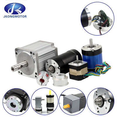 Jkongmotor 12v 24v 36v 48v 72v 110v 310v Customized OEM ODM Bldc Motor Nema 17 23 34 Bürstenloser DC Motor Hersteller