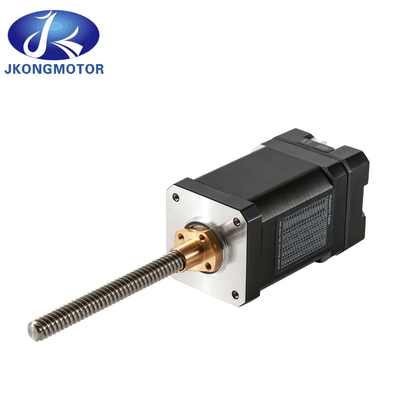 Jkongmotor Chinesische Fabrik Nema8 11 14 16 17 23 24 34 Linear-Schrittmotor mit Schraube für 3D-Drucker Linear-Schrittmotor