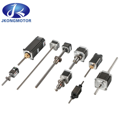 Jkongmotor Chinesische Fabrik Nema8 11 14 16 17 23 24 34 Linear-Schrittmotor mit Schraube für 3D-Drucker Linear-Schrittmotor