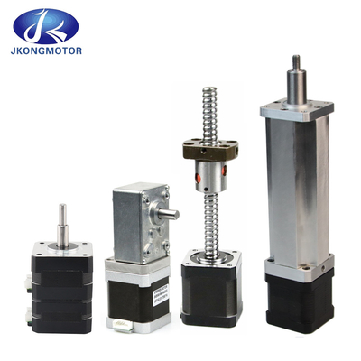 Jkongmotor Chinesische Fabrik Nema8 11 14 16 17 23 24 34 Linear-Schrittmotor mit Schraube für 3D-Drucker Linear-Schrittmotor