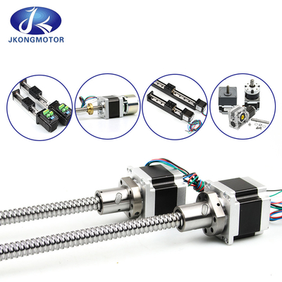 Jkongmotor Chinesische Fabrik Nema8 11 14 16 17 23 24 34 Linear-Schrittmotor mit Schraube für 3D-Drucker Linear-Schrittmotor