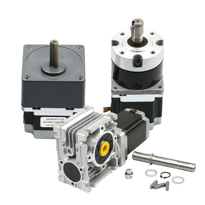 Jkongmotor OEM ODM Hybrid Bipolar Unipolar Getriebemotor Schrittmotor mit Getriebe Encoder Bremse Integrierter Treiber