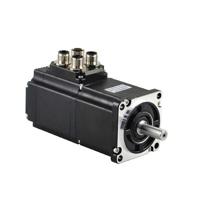 Jkongmotor Wasserdicht IP65 RS485 CANopen OEM ODM Integrierter Gleichspannungsservomotor Nema 17 23 24 34 Bürstenloser Bldc-Servomotor mit integrierten eingebauten Treibern