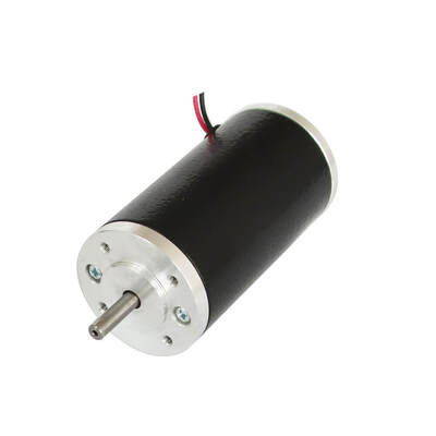 Hochgeschwindigkeits-63mm Bürsten-DC-Motor 12V, Maschinen-Motoren 7500rpm 314W CNC-24V