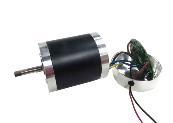 80mm rundes BLDC 0.28Nm 2500rpm integrierten schwanzlosen DC-Motor für Gebläse