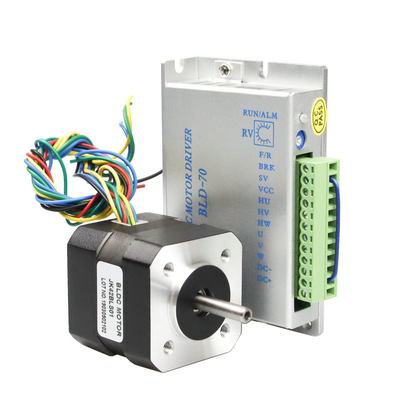 Bldc-Fahrer-Brushless Dc Motor-Kontrolleur Kit 70w 42mm 12v 24V