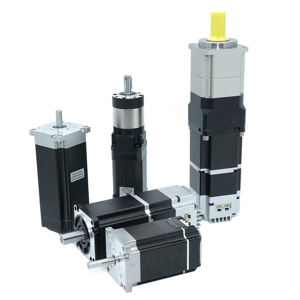 Jkongmotor 0,64N.m 200W RS485 Canopen Ethercat Integrierter Servomotor mit Fahrer Bürstenloser Gleichspannungsservomotor mit Getriebe