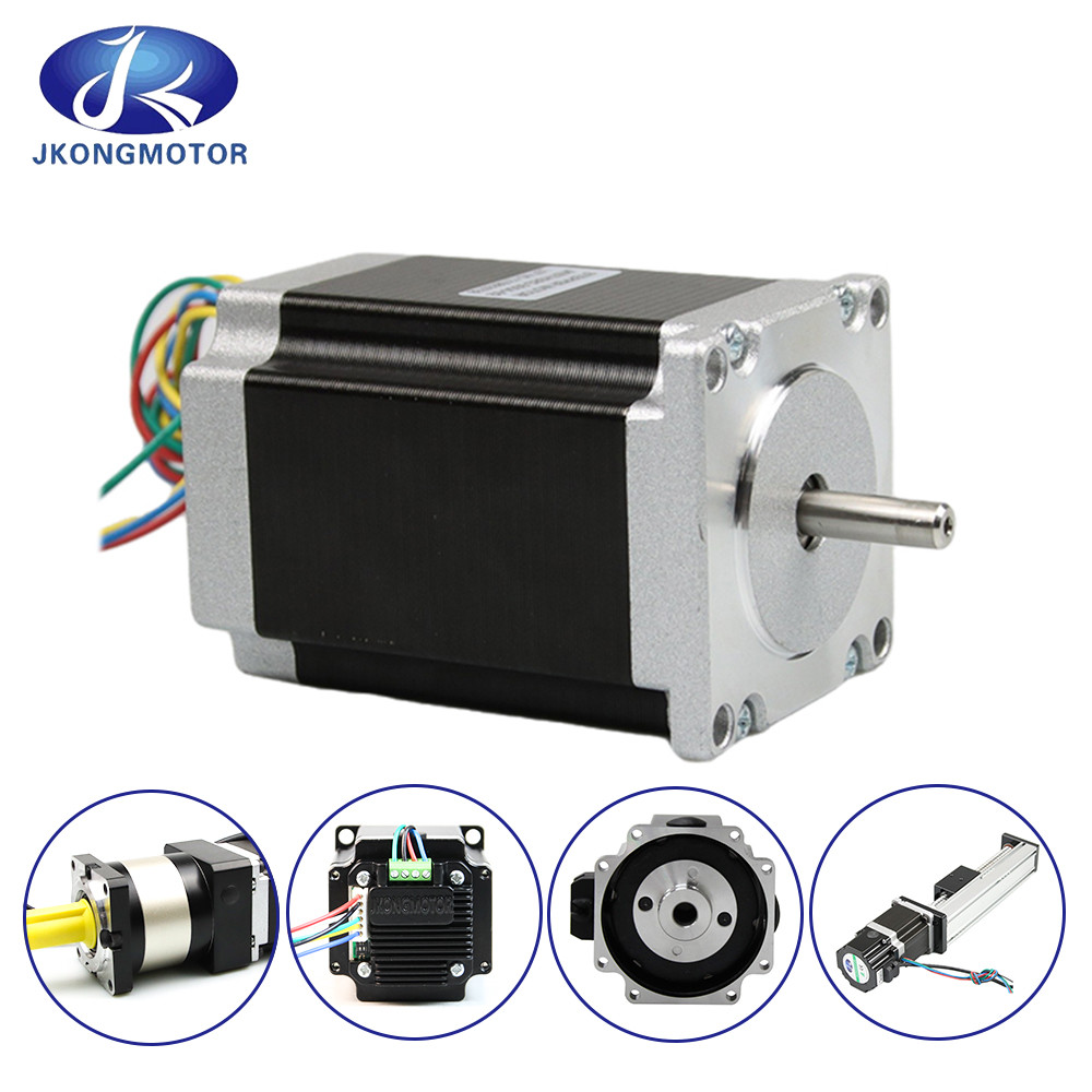 Jkongmotor Hochdrehmoment NEMA 17/23/34 Typ 86bygh 450A/450b/450c Schaltschrittmotor für CNC-Routermaschine