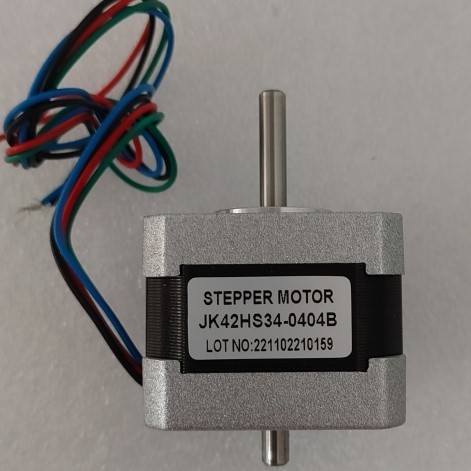 IMPULSE IM42HS34 Nema 17 Schrittmotor 42HS34-0404B mit Doppelwelle für 3D-Drucker