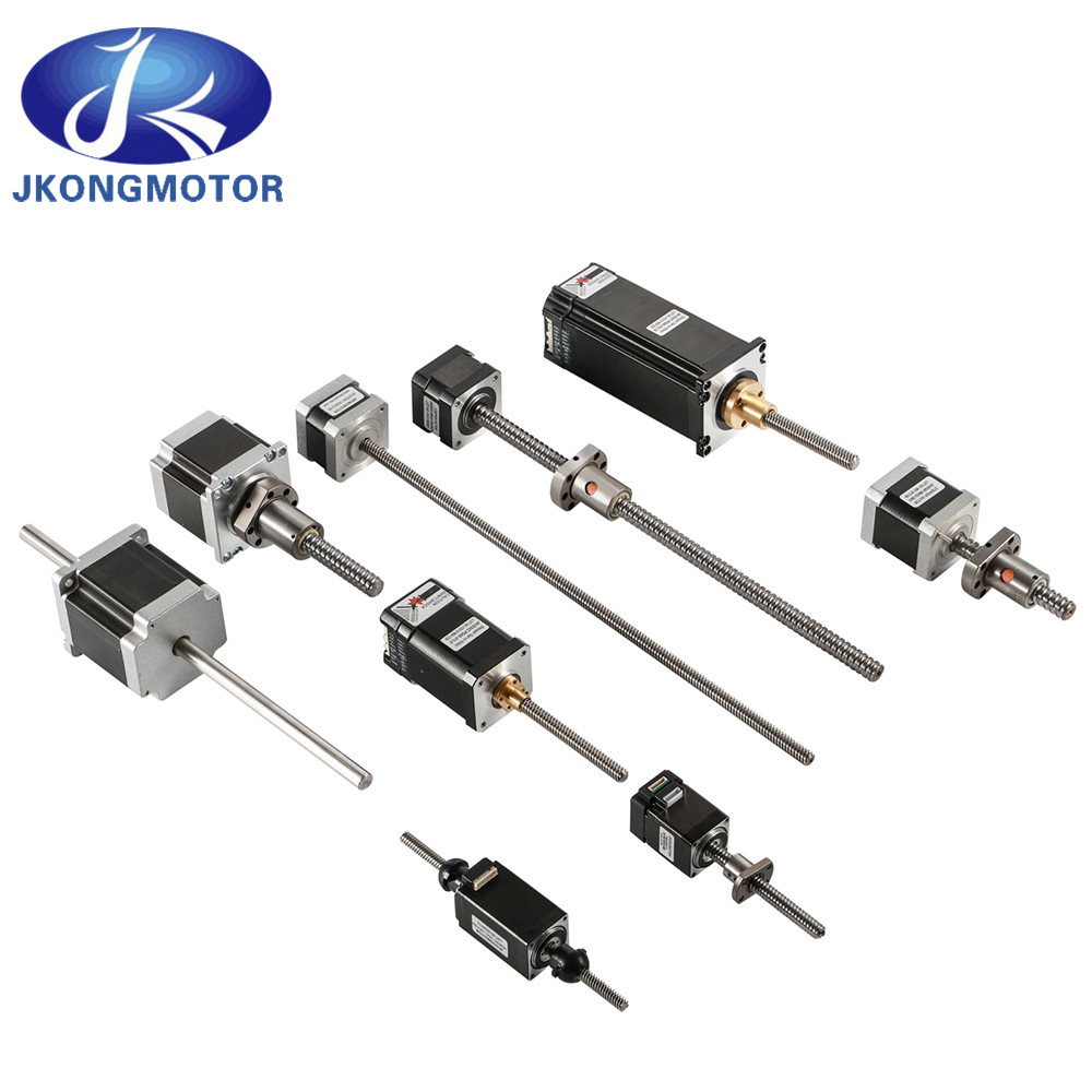 Jkongmotor OEM ODM Guter Preis Nema 8 11 14 16 17 23 24 34 Nicht gefangen Nicht gefangen Niedriggeschwindigkeits-Elektro-Seiten-Linienantriebsschrittmotor