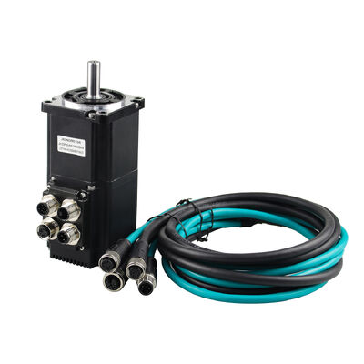 Jkongmotor Wasserdicht IP65 RS485 CANopen OEM ODM Integrierter Gleichspannungsservomotor Nema 17 23 24 34 Bürstenloser Bldc-Servomotor mit integrierten eingebauten Treibern